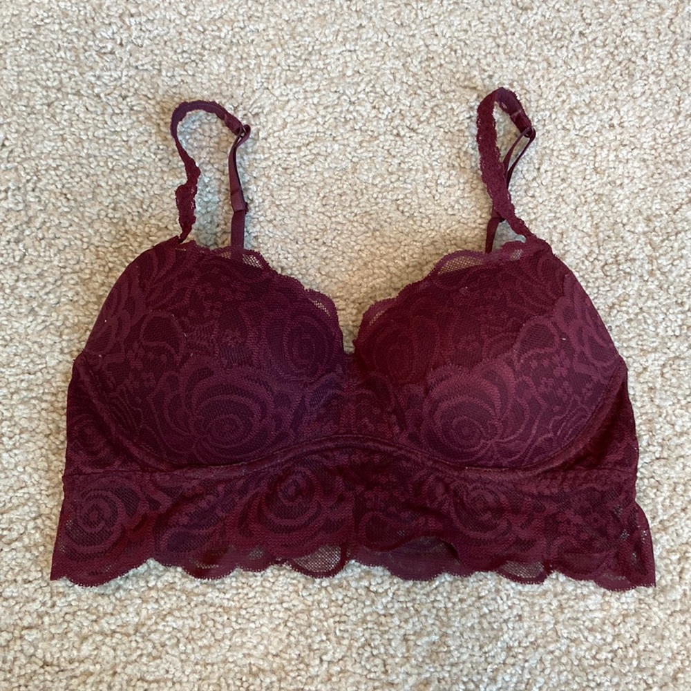 Victoria's Secret PINK Lace Padded Underwire Bra